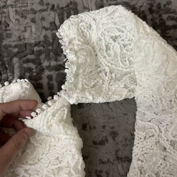 12th Tribe Lilliana Off Shoulder Lace Dress Women’s Size Large - Picture 5 of 15